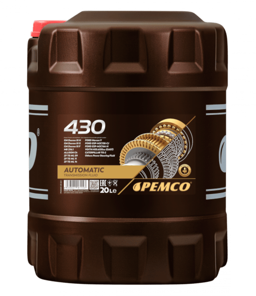 PEMCO 430 ATF DEXRON III синтетическое 20 л PM043020